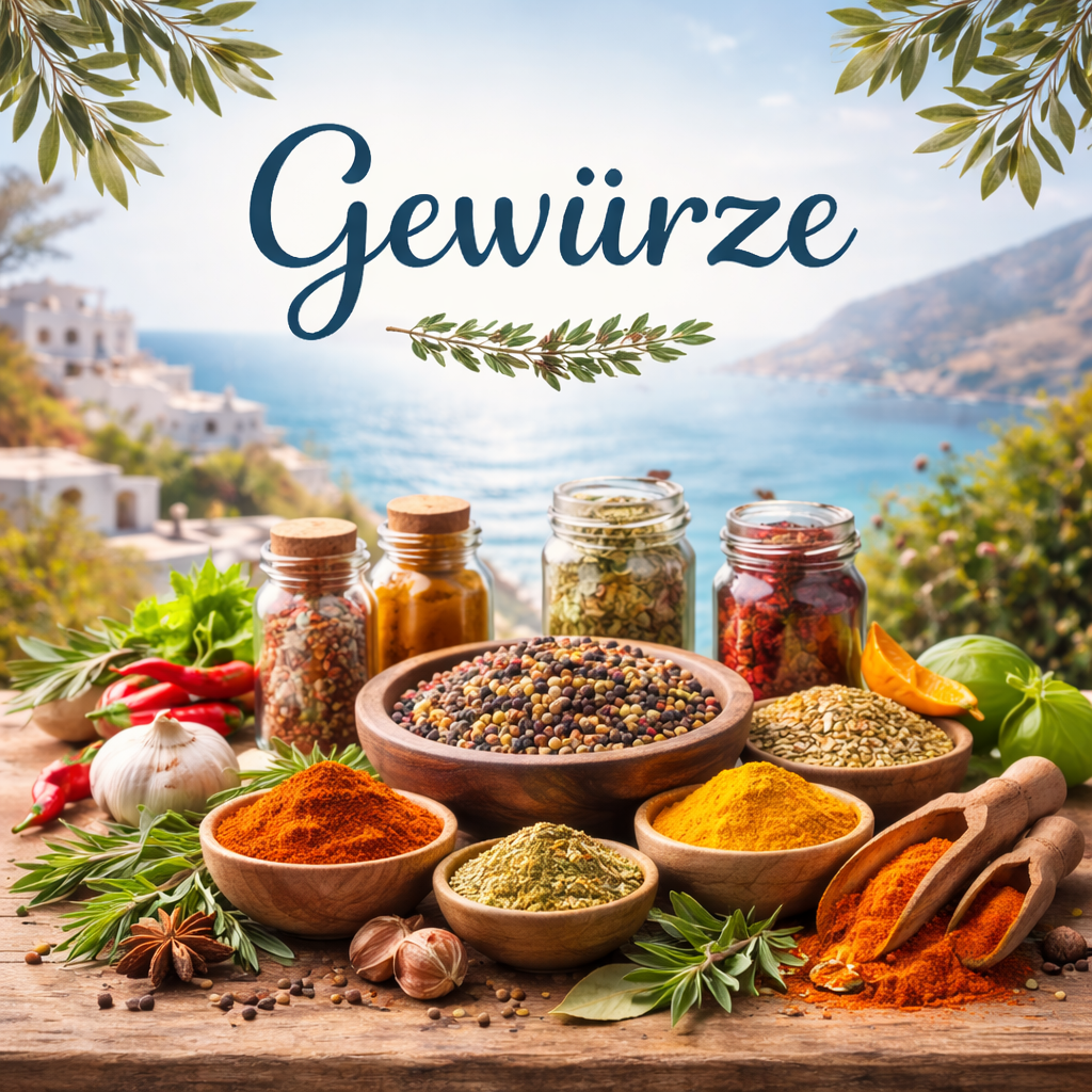 Griechische Gewürze