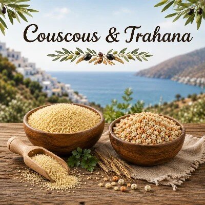 Couscous &amp; Trahana – traditionelle...