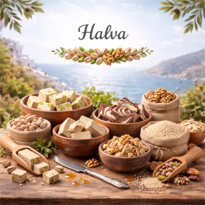 Griechische Halva – traditionelle...
