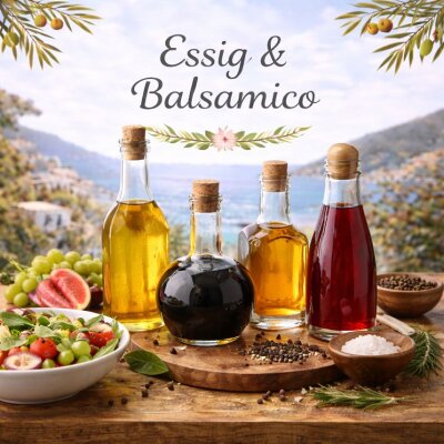 Balsamico und Essig sind unverzichtbare...