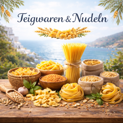 Teigwaren &amp; Nudeln – Pasta für mediterranen...