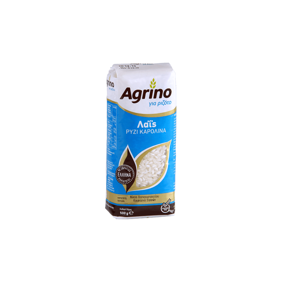 Griechischer Karolina-Mittelkornreis Lais – Agrino 500 g