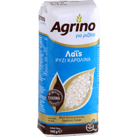 Griechischer Karolina-Mittelkornreis Lais – Agrino 500 g