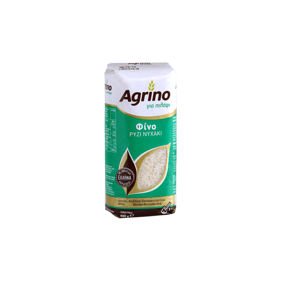 Griechischer Nychaki-Langkornreis Fino – Agrino 500 g
