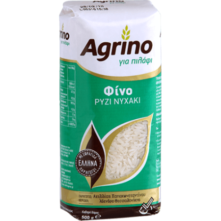 Griechischer Nychaki-Langkornreis Fino – Agrino 500 g