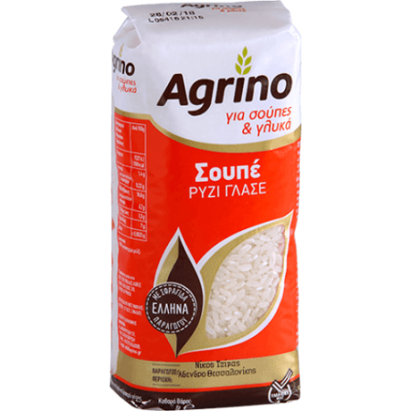 Griechischer Mittelkörniger-Suppenreis Soupe – Agrino 500 g