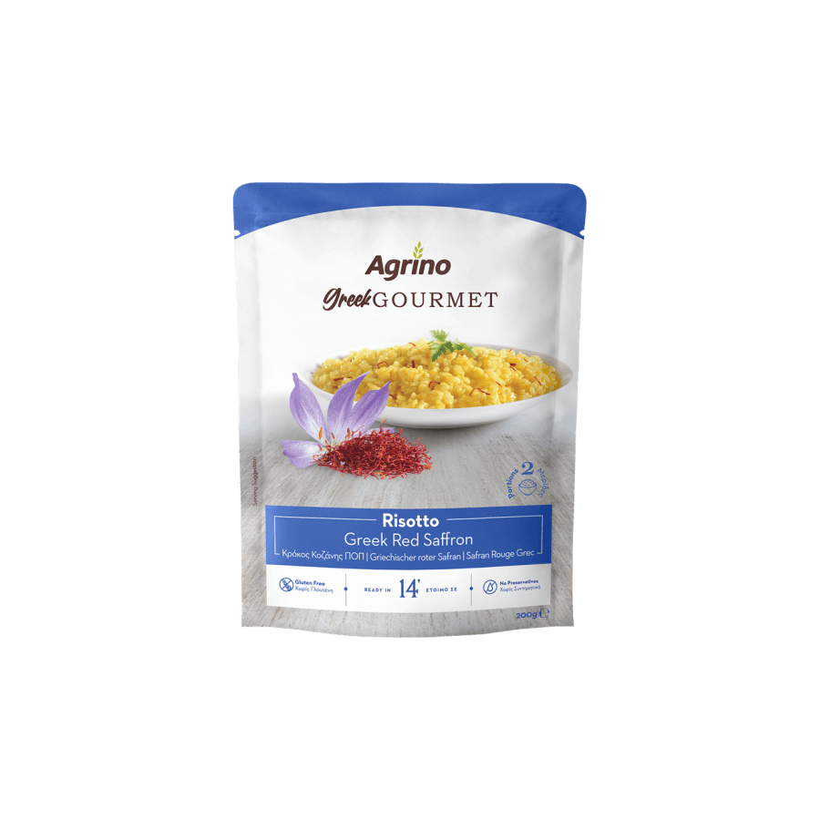 Griechisches Safran-Risotto mit Krokos Kozanis g.U. – Agrino 200 g