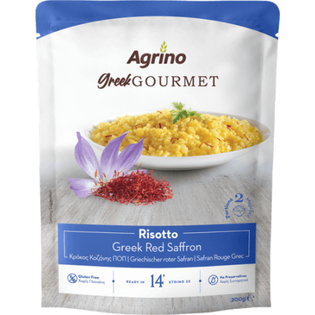 Griechisches Safran-Risotto mit Krokos Kozanis g.U. – Agrino 200 g