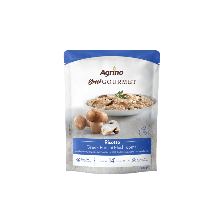 Griechisches Steinpilz-Risotto mit Pilzen aus Grevena – Agrino 200 g