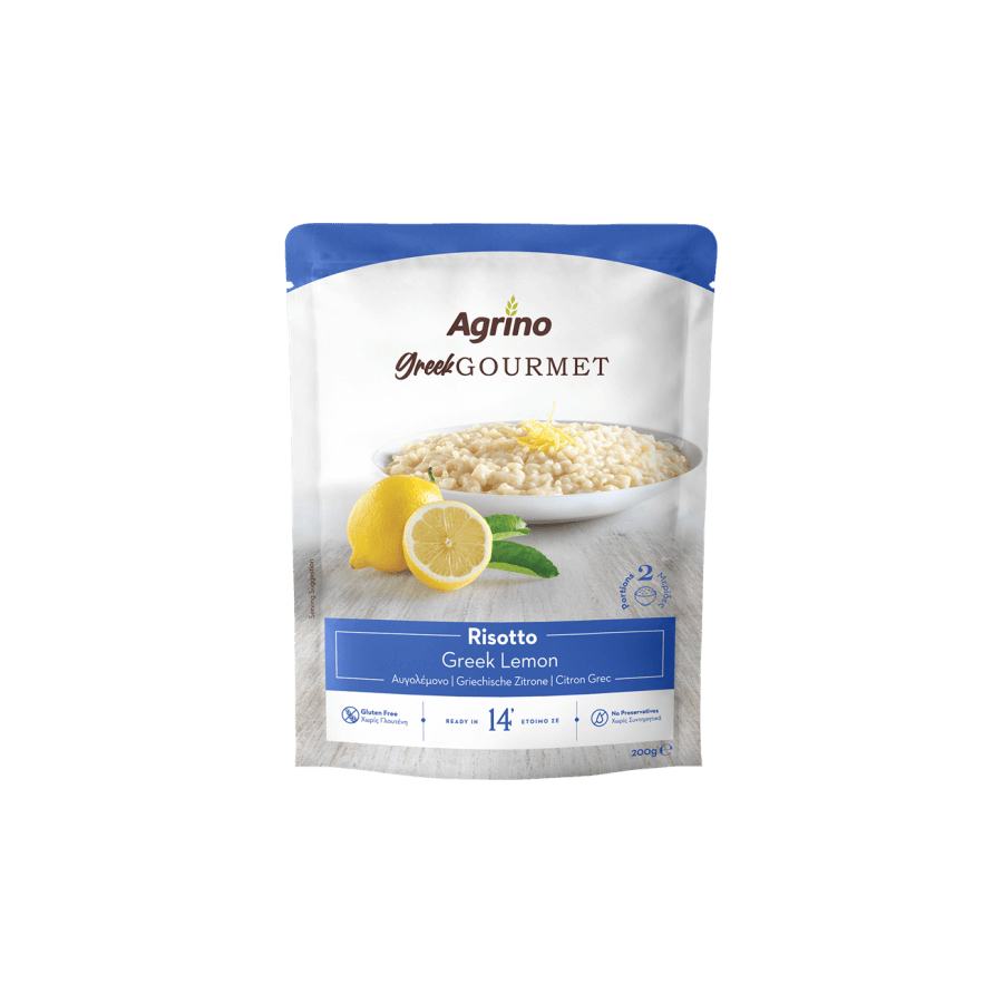 Griechisches Zitronen-Risotto nach Avgolemono-Art – Agrino 200 g