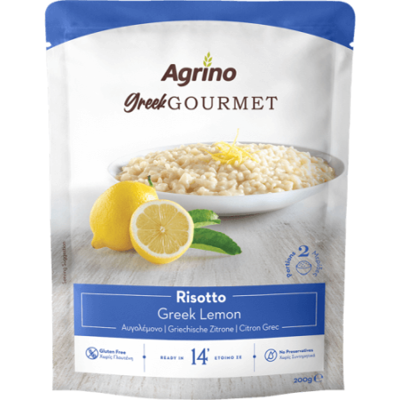 Griechisches Zitronen-Risotto nach Avgolemono-Art – Agrino 200 g