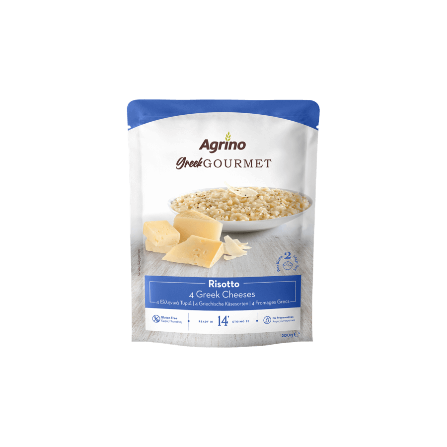Griechisches Vier-Käse-Risotto – Agrino 200 g