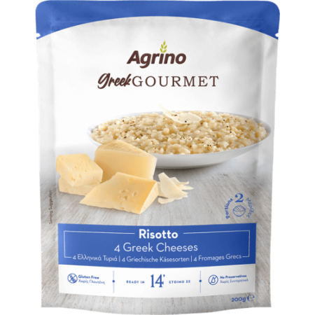 Griechisches Vier-Käse-Risotto – Agrino 200 g