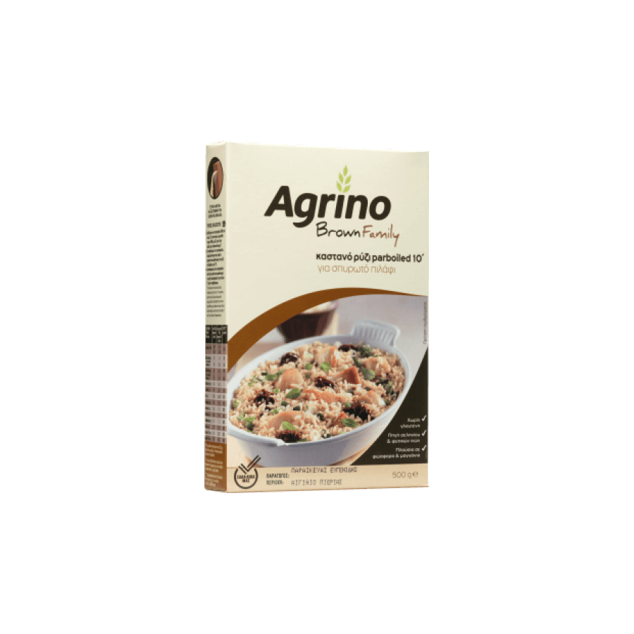 Griechischer Vollkorn-Langkornreis – Agrino 500 g