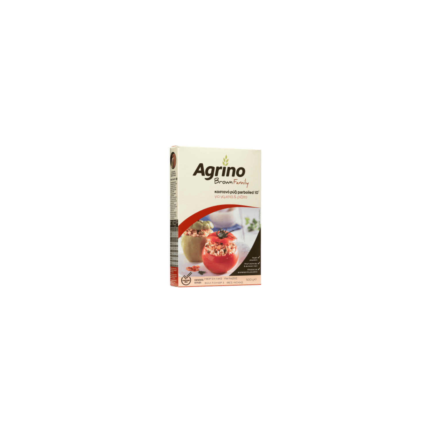 Griechischer Vollkorn-Mittelkornreis – Agrino 500 g