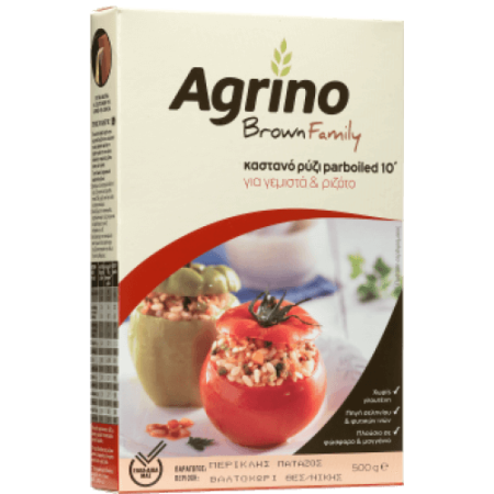 Griechischer Vollkorn-Mittelkornreis – Agrino 500 g