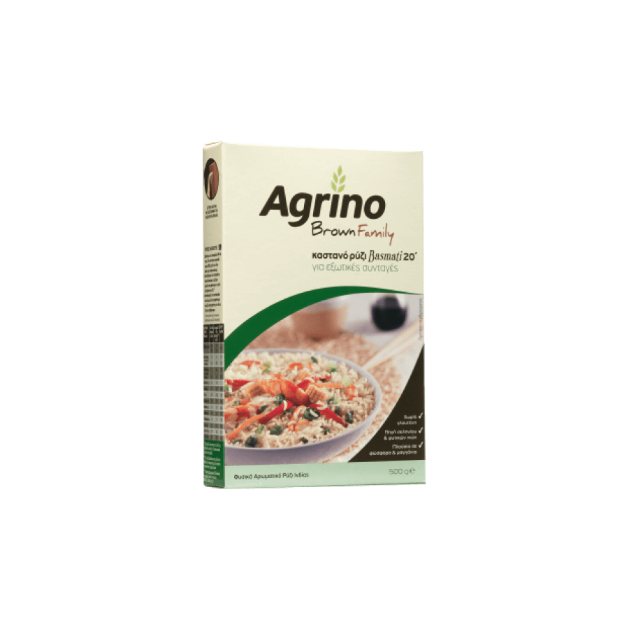 Basmati-Vollkornreis (Naturreis) – Agrino 500 g