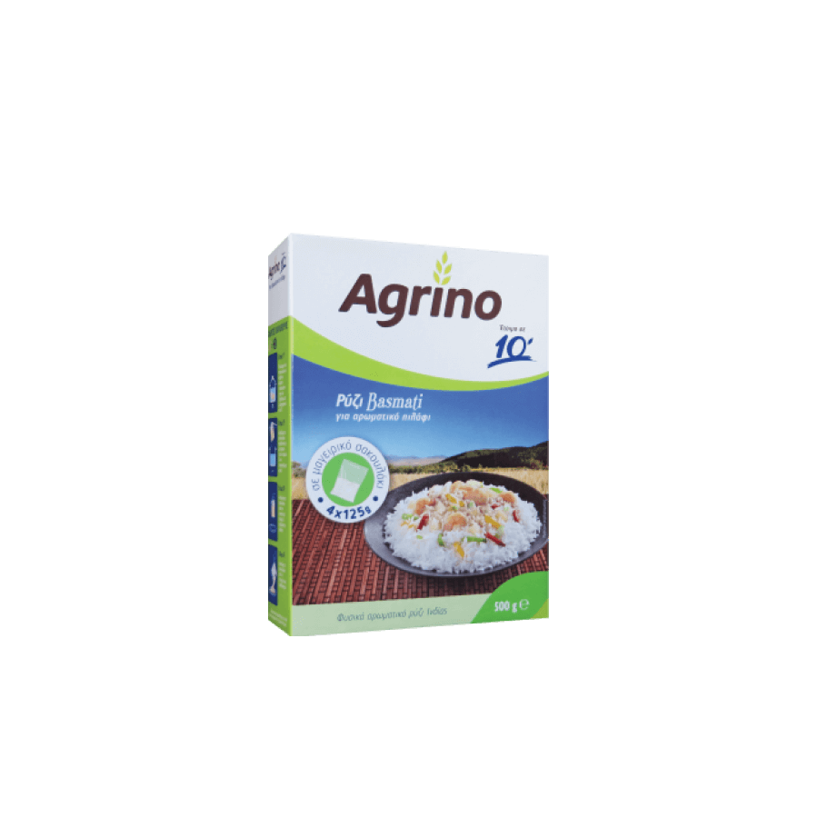 Basmatireis im Kochbeutel – Agrino 4 × 125 g