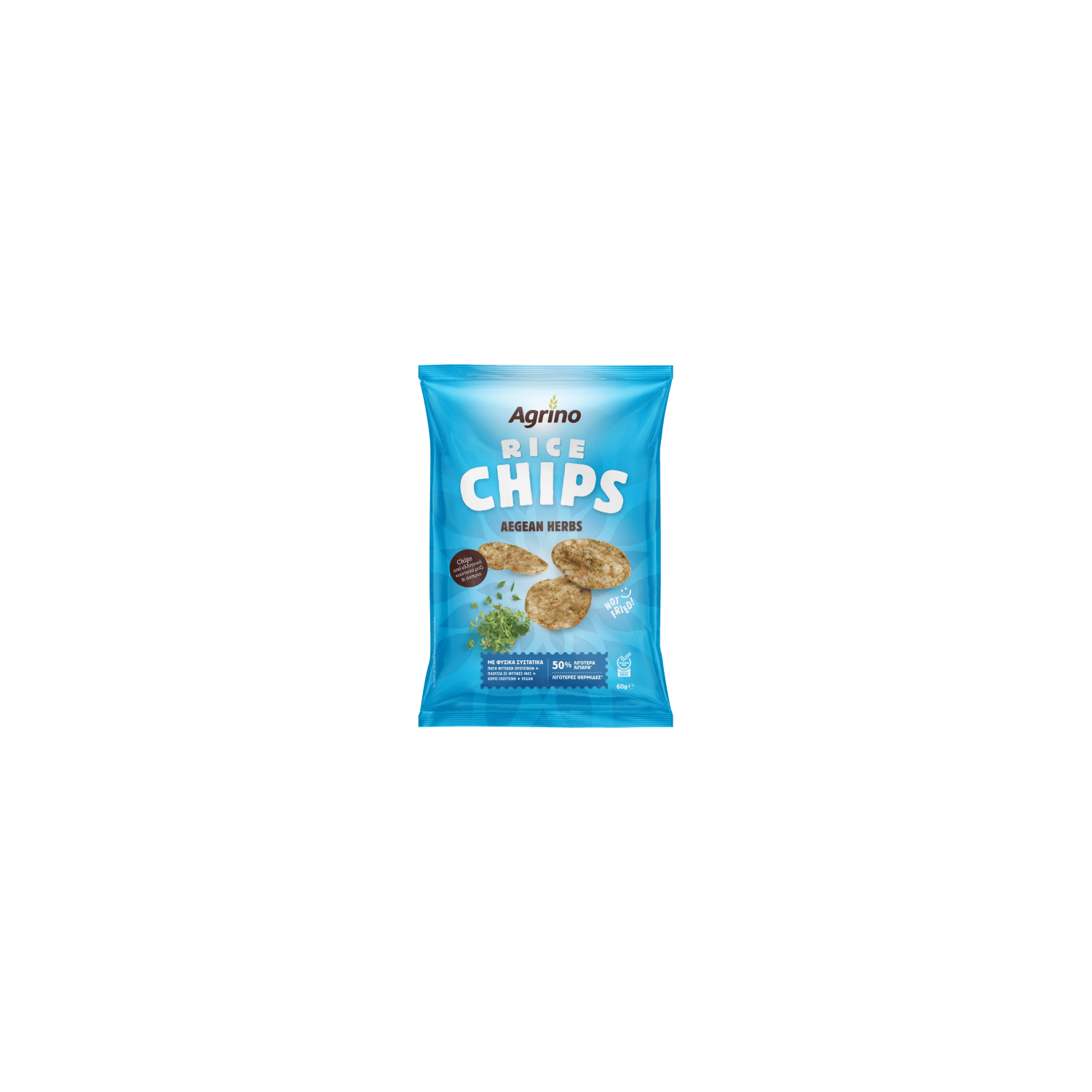 Agrino Reischips Agäische Kräuter 60 g