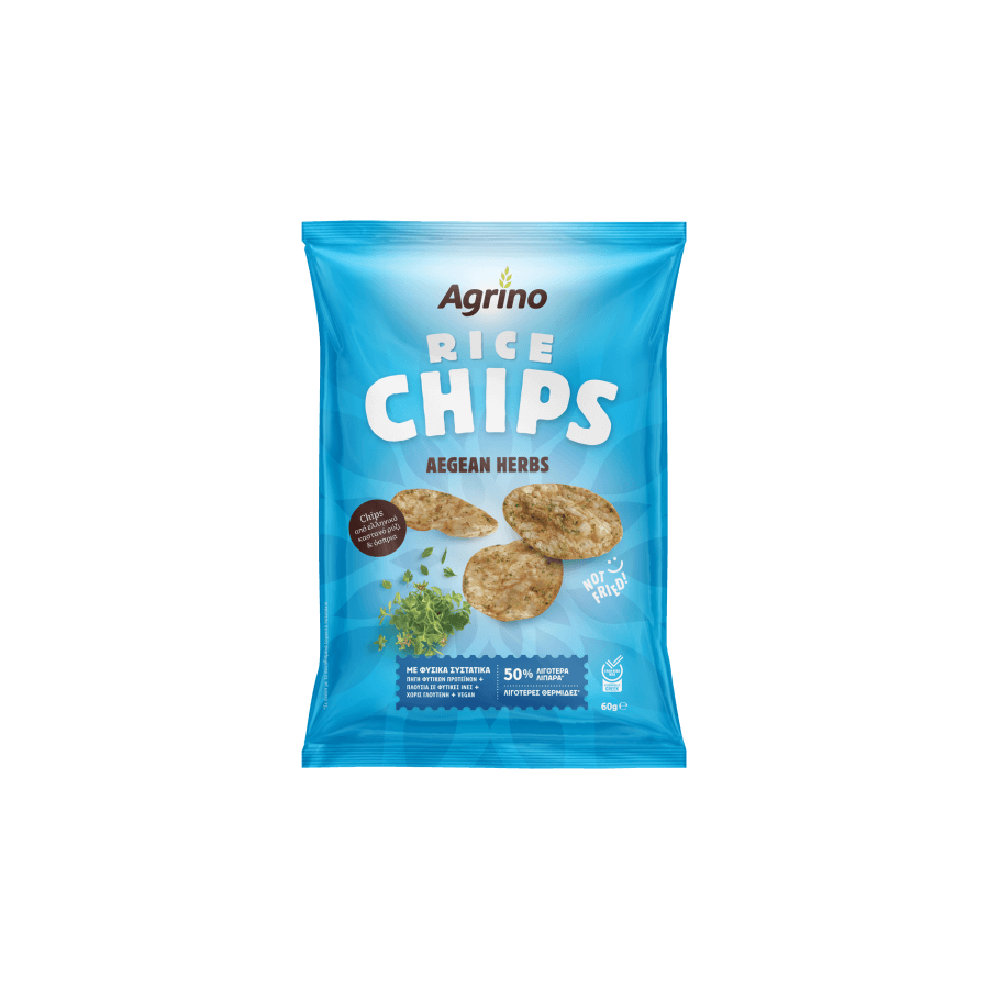 Agrino Reischips Agäische Kräuter 60 g