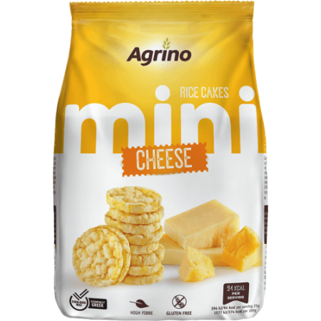 Agrino Mini Reiswaffeln Käse 50 g