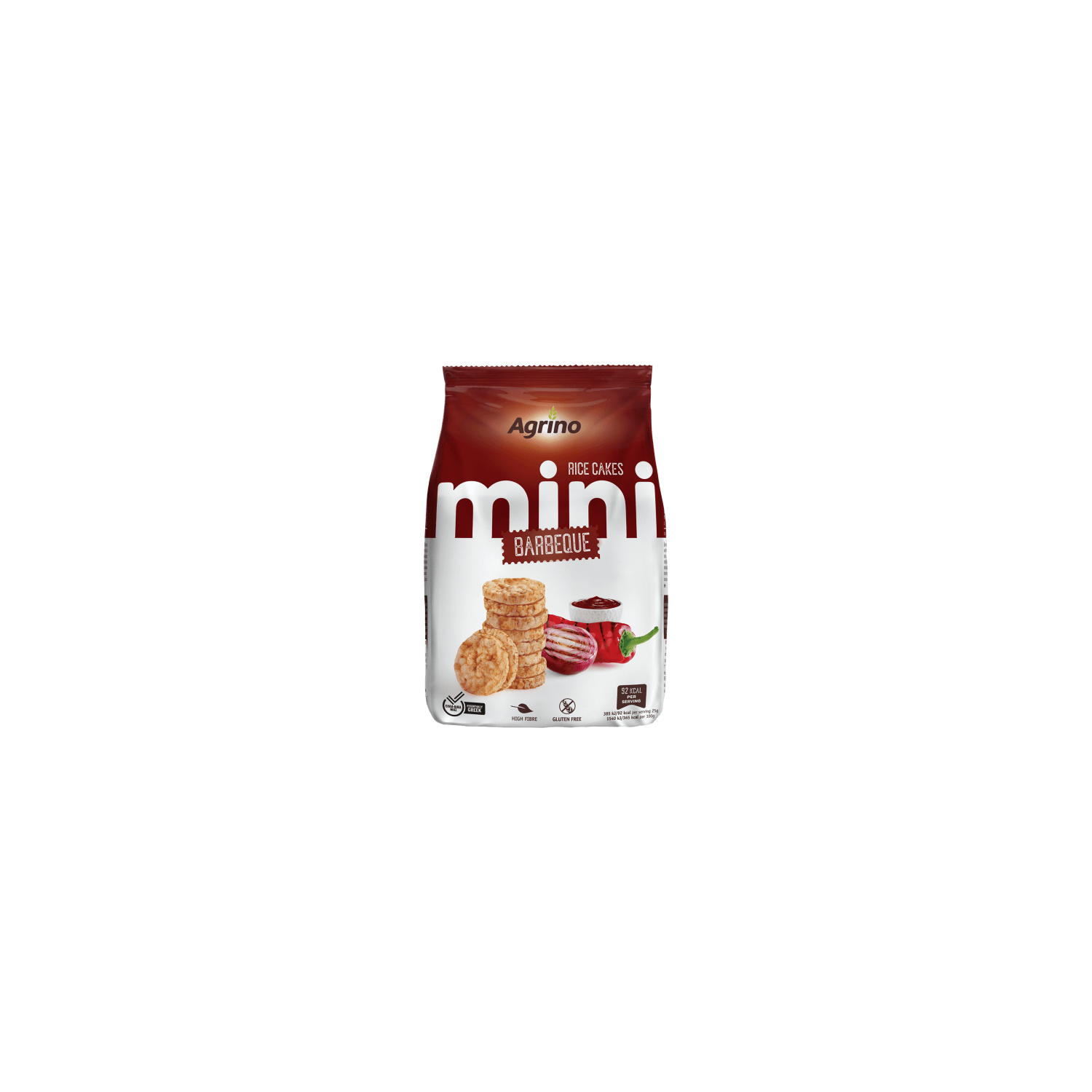 Agrino Mini Reiswaffeln Barbeque 50 g