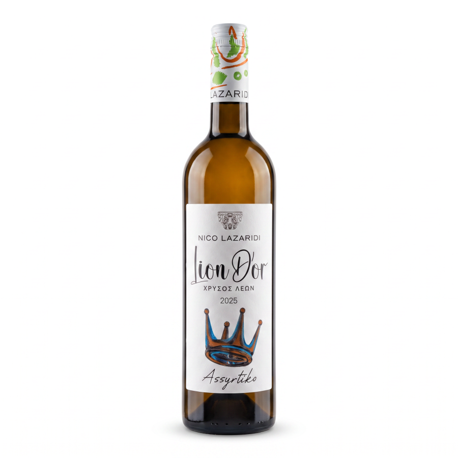 Lion D`Or Assyrtiko Weiß trocken 0,75 l Nico Lazaridi