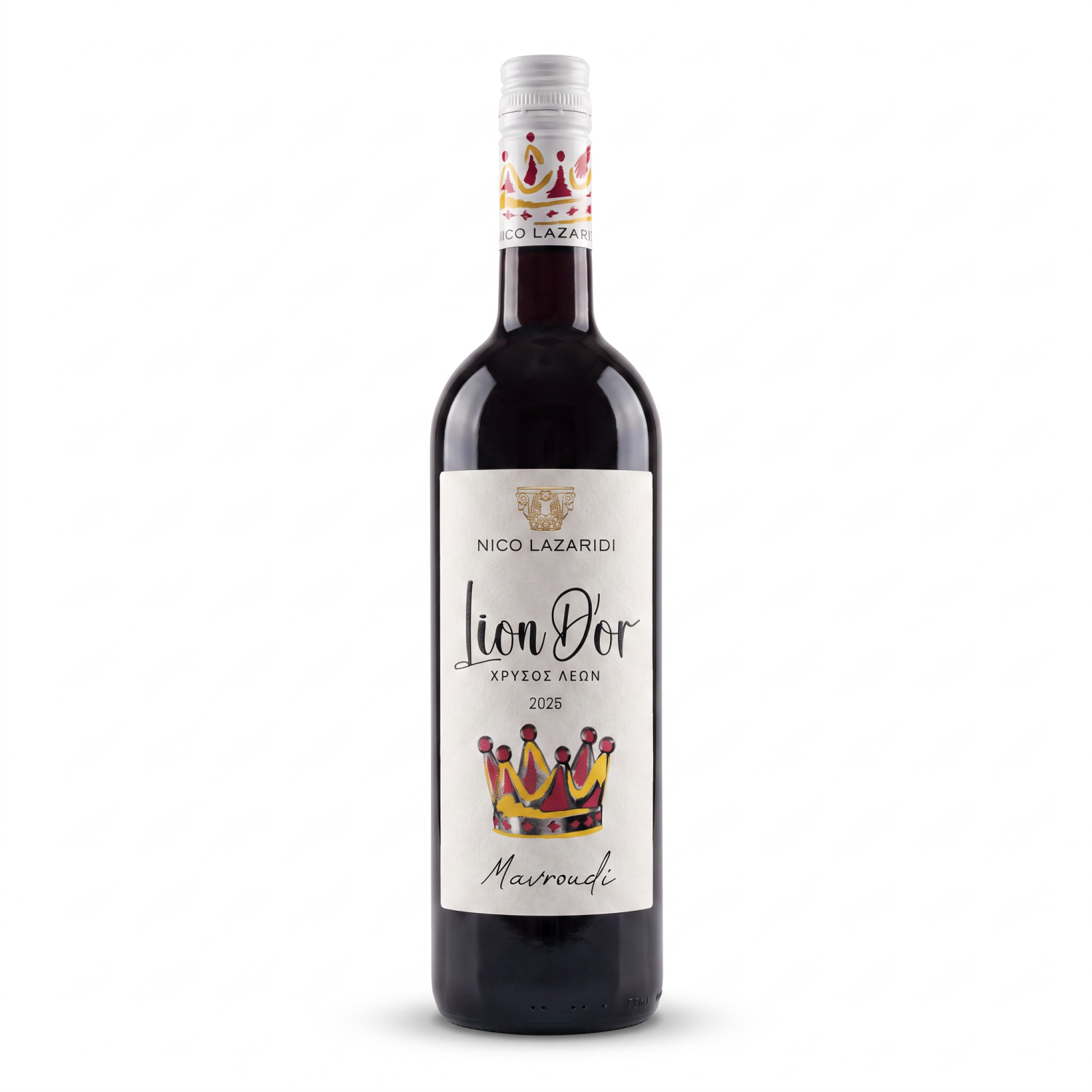 Lion DOr Mavroudi Rot trocken 0,75 l Nic box