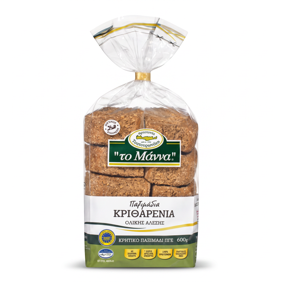 To Manna kretanischer Gerstenzwieback (Paximadi/Dakos) 600 g