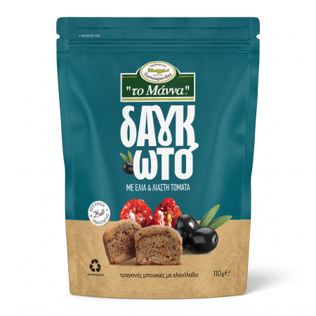 To Manna Dagkoto Knusper-Snack mit getrockneter Tomate & Olive 110 g