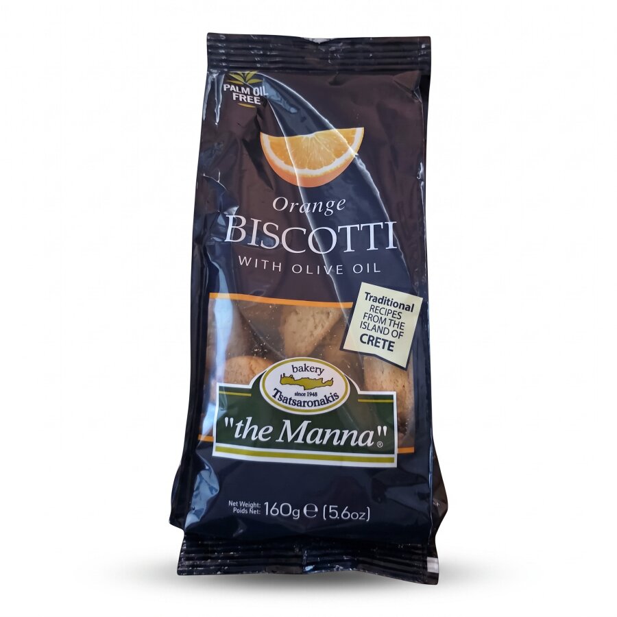 To Manna Kretische Biscotti mit Orange & Olivenöl 160 g