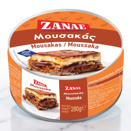 Griechisches Moussaka - Auflauf mit Rinderhack & Béchamel von Zanae 280 g