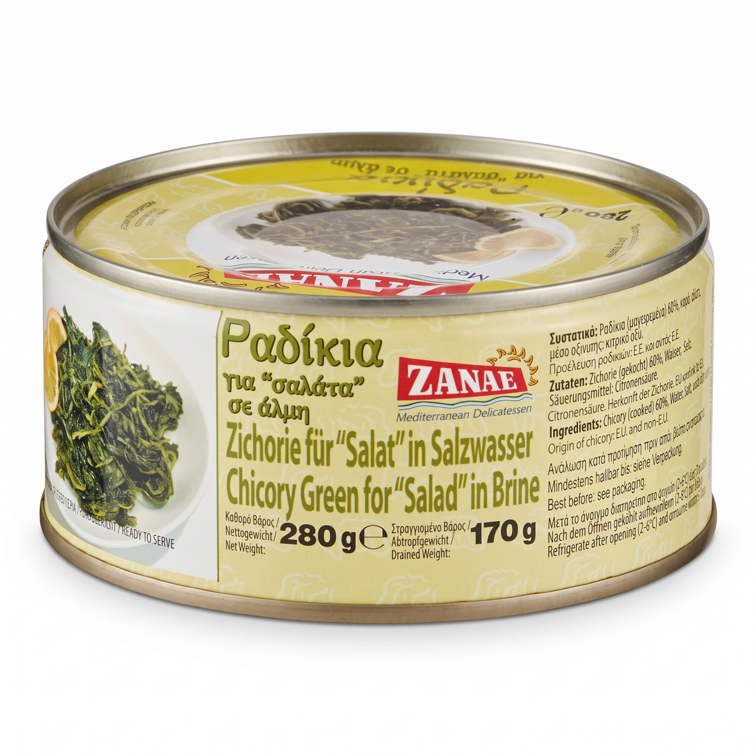 Griechischer Radikia - Wilder Zichorie von Zanae 280 g