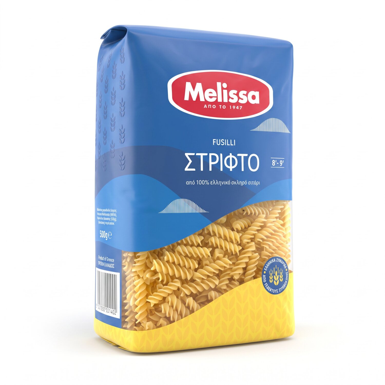 Griechische Fusilli Strifto – Melissa 500 g