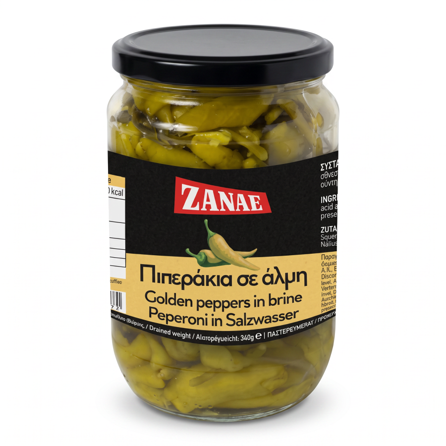 Zanae Peperoni in Salzlake 340gr