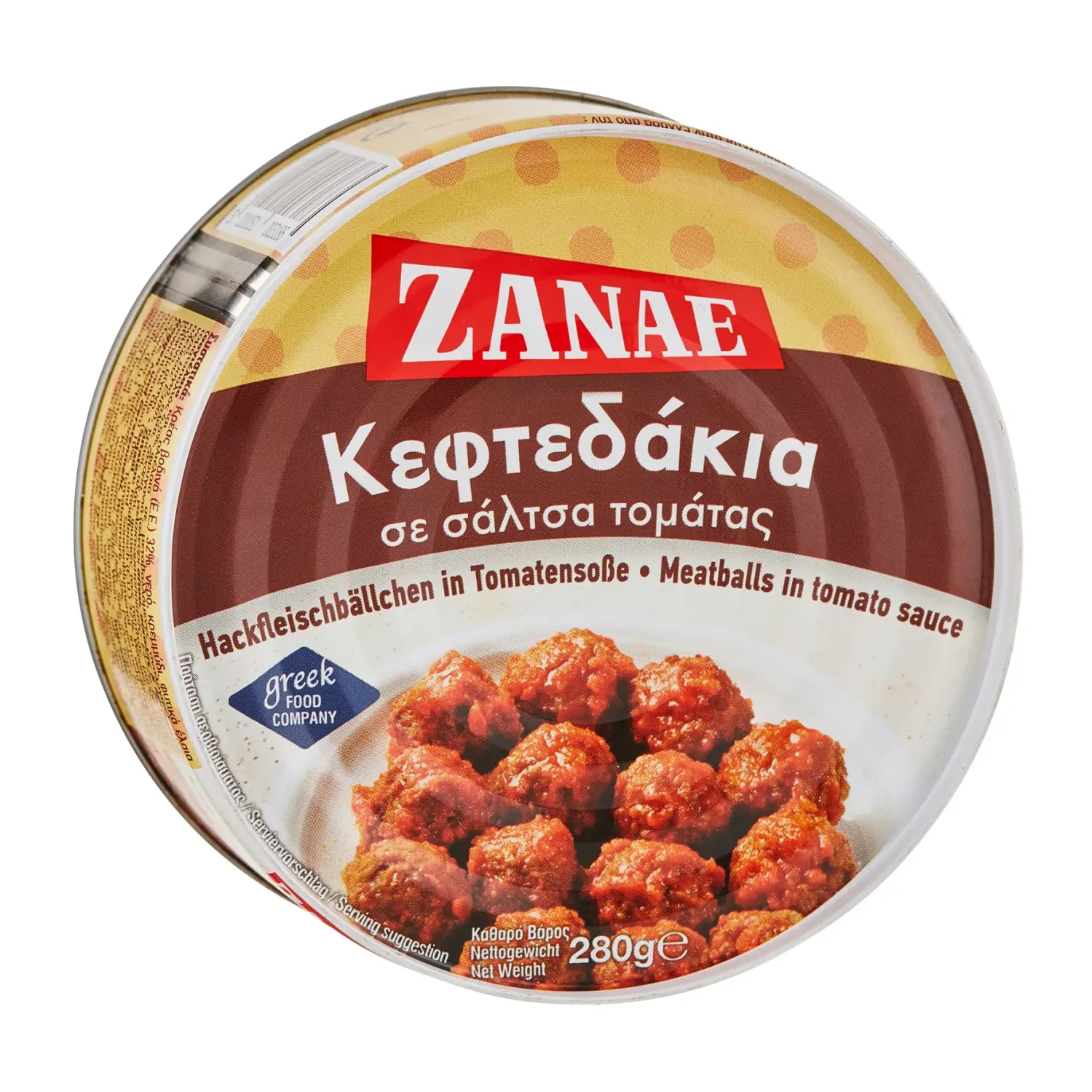 Griechische Hackbällchen (Keftedakia) in Tomatensauce v