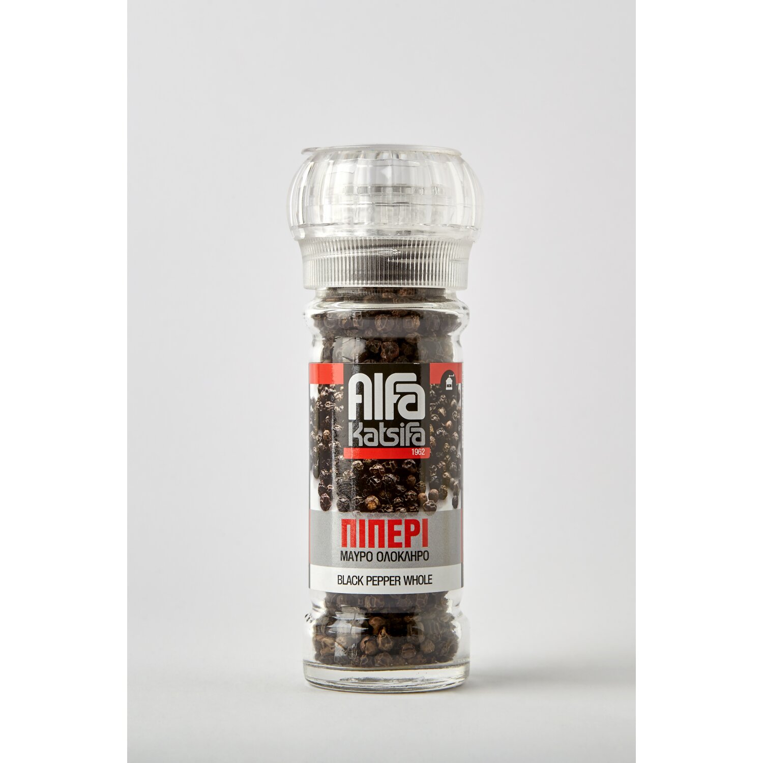 Schwarzer Pfeffer ganz Glasm&uuml;hle 40 g