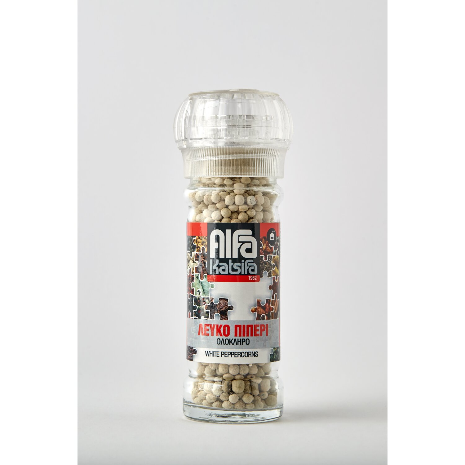 Wei&szlig;er Pfeffer ganz Glasm&uuml;hle 50 g
