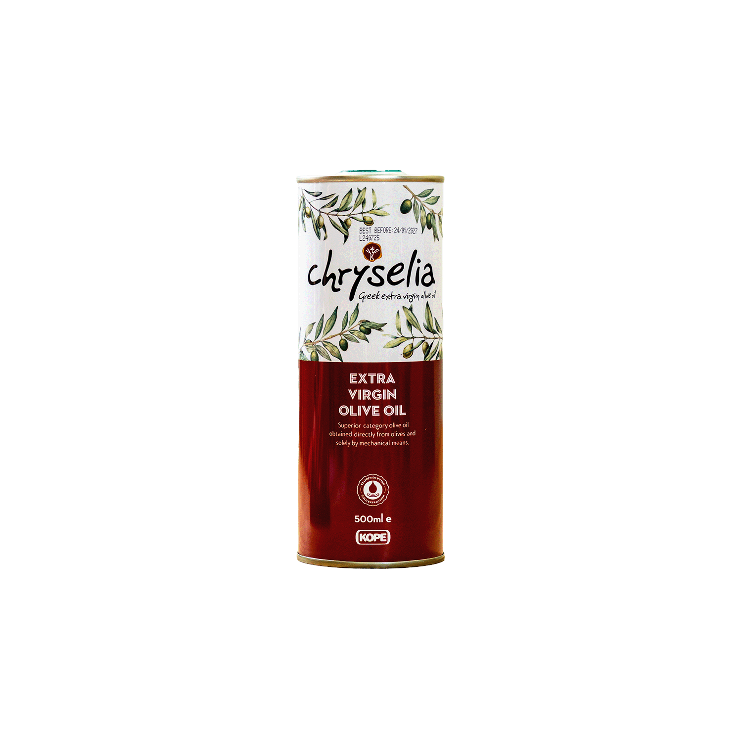 Chryselia Olivenöl Extra Nativ 500  box