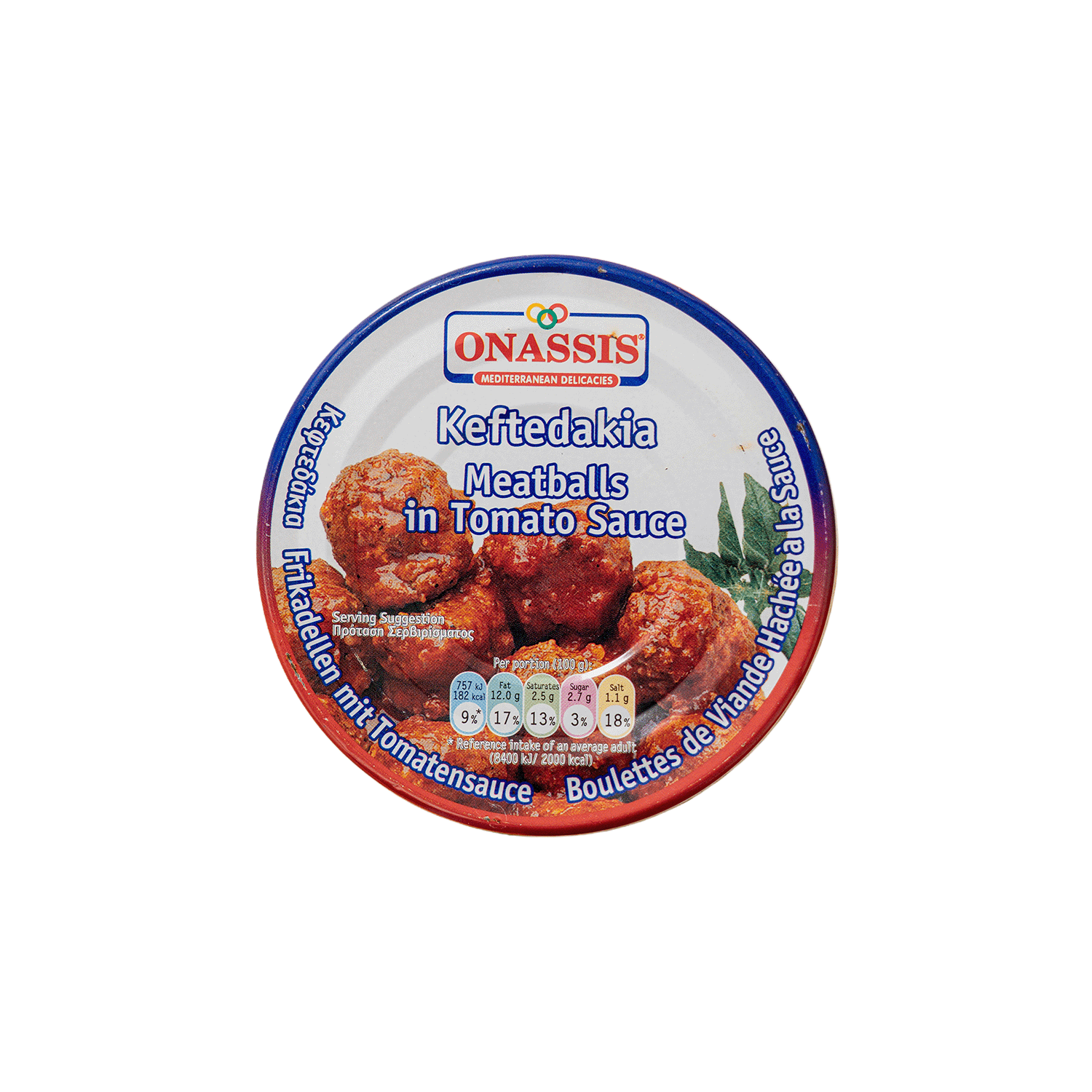 Griechische Keftedakia - Fleischbäl box