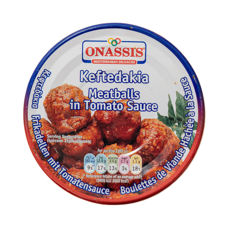 Griechische Keftedakia - Fleischbällchen in Tomatensauce von Onassis 280 g