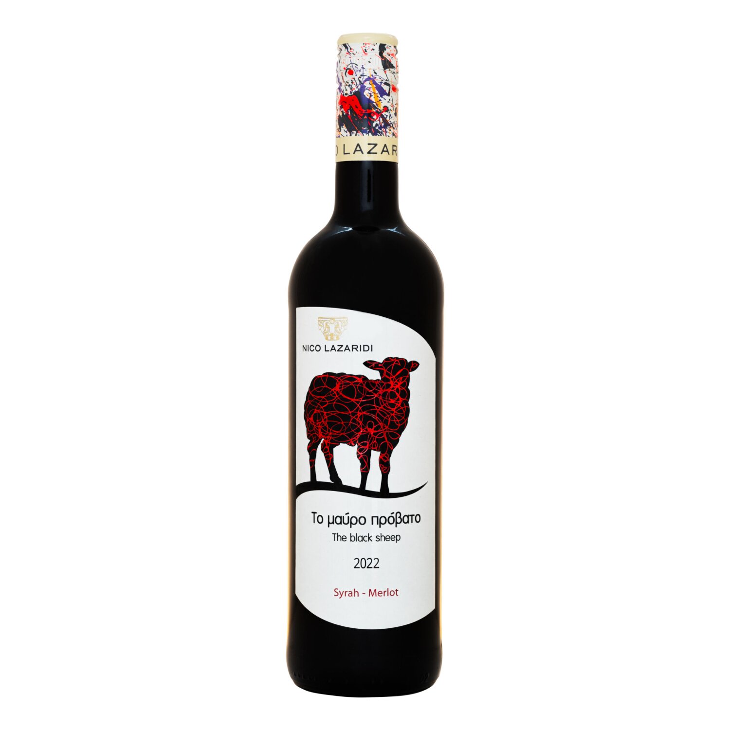 Black Sheep Rot trocken 2022 0,75 l Nico box