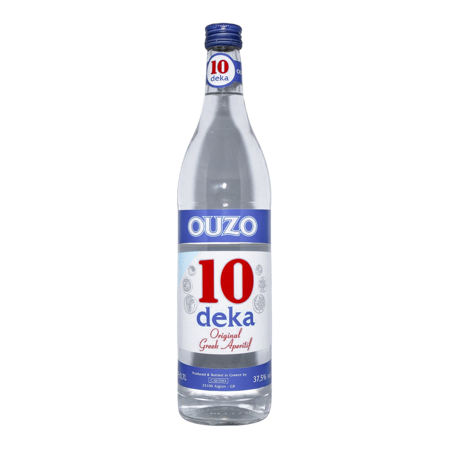 Ouzo 10 Deka 37,5% 0,75 l