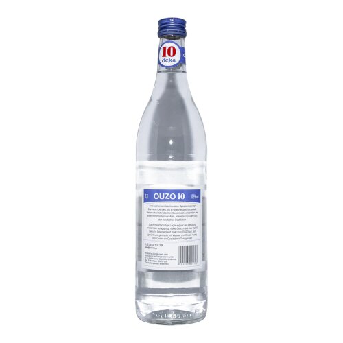 Ouzo 10 Deka 37,5% 0,75 l