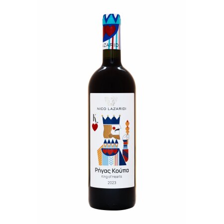 King of Hearts Rot trocken 0,75 l Nico Lazaridi