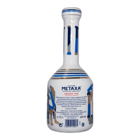 Metaxa Grande Fine Keramikflasche 0,7 l 40 %
