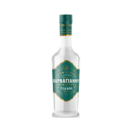 Ouzo Barbayanni grün 42% 0,7 l