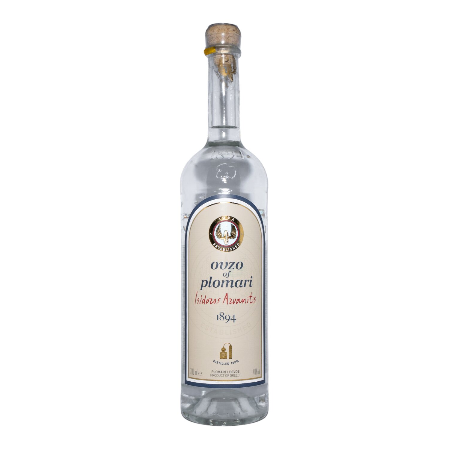 Ouzo Plomari 40% 0,7 l box