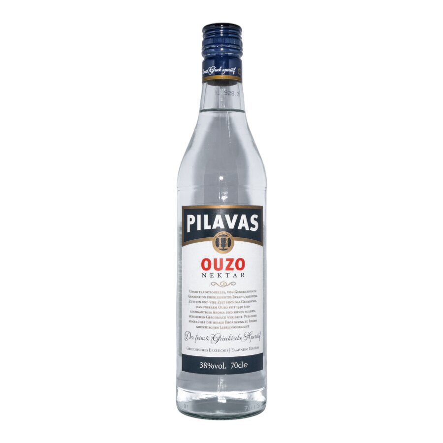 Ouzo Pilavas Nektar 38% 0,7 l