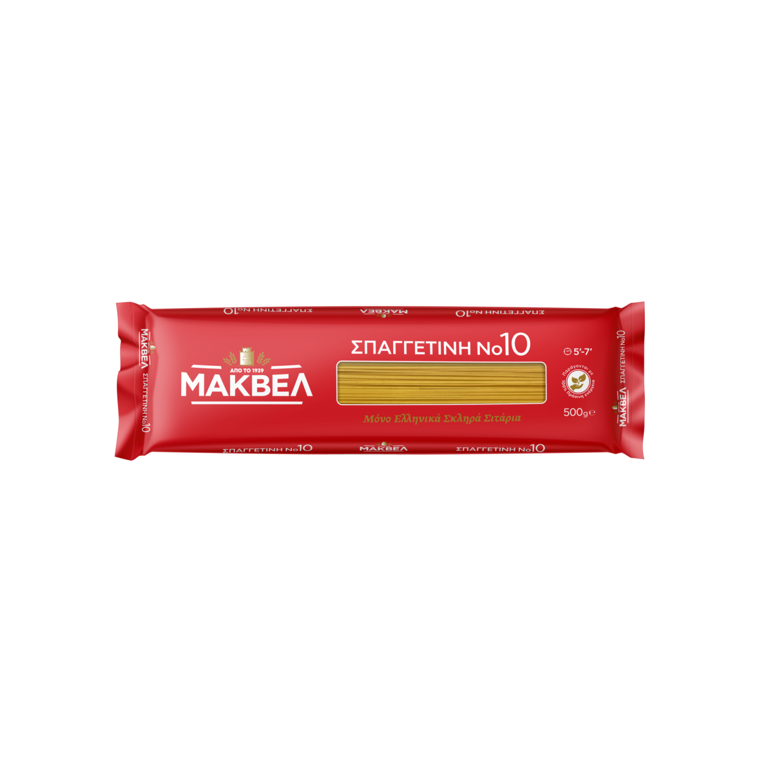 Griechische Spaghettini Nr. 10 – Makvel 500 g